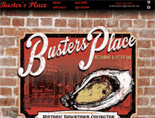 Tablet Screenshot of bustersplaceonline.com